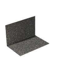 Уголок внутренний металлический с посыпкой, Зрелый каштан