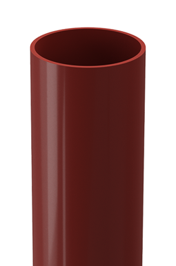 Труба водосточная 3 м Standard Красный, (RAL 3005)